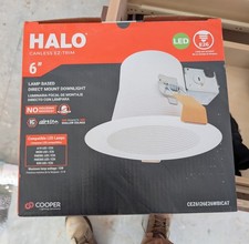4 PK 6in Halo Recessed Light